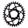 Stone Direct Mount Sram Mtb 3 Offset Ovalt Kedjehjul, Black, 30t