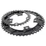 Stone Shimano 2x/sram Flat Top 110 Bcd Kedjehjul, Black, 48-33t