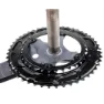 Stone Shimano 2x/sram Flat Top 110 Bcd Kedjehjul, Black, 48-33t