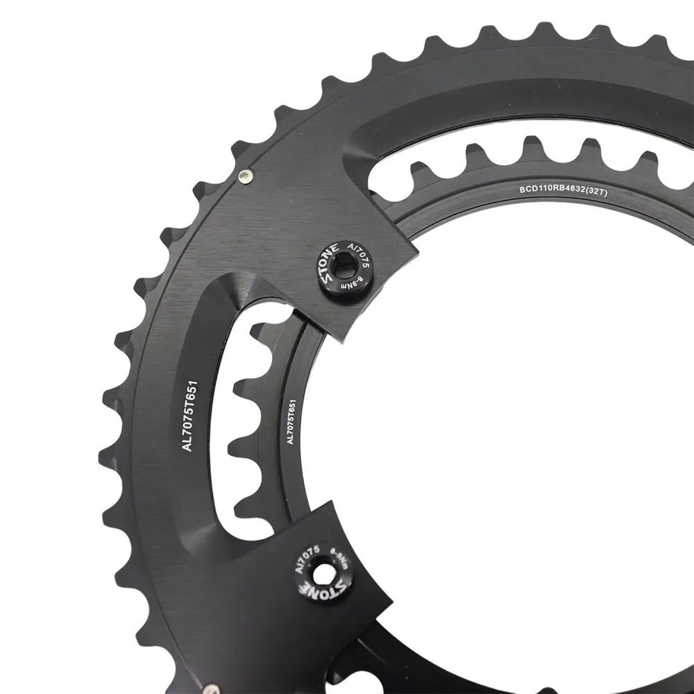 Stone Shimano Road 2x 110 Bcd Kedjehjul