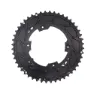 Stone Sram Force 2x Flat Top 107 Bcd Kedjehjul Refurbished, Black, 46-33t