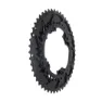 Stone Sram Force 2x Flat Top 107 Bcd Kedjehjul Refurbished, Black, 46-33t
