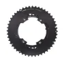 Stone Sram Force 2x Flat Top 107 Bcd Kedjehjul Refurbished, Black, 46-33t