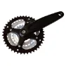 STRONGLIGHT Argos Vevparti, Black, 170mm, 42/34-24t
