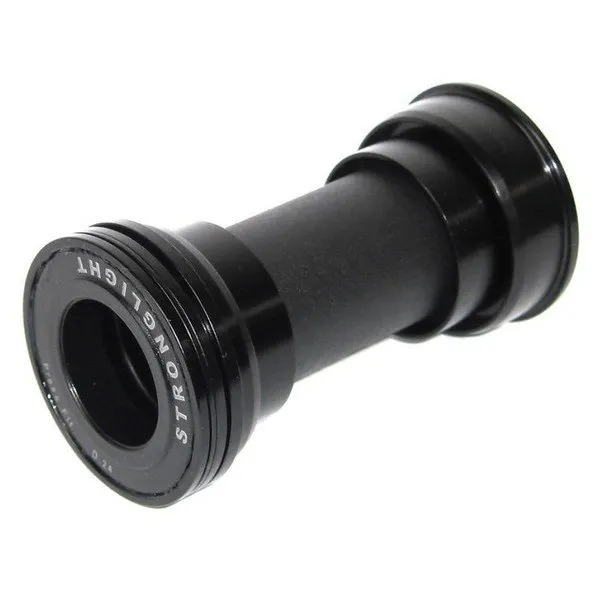 STRONGLIGHT Ceramic Inner Bearing Bb86/89/92 Press Fit Vevlagerskoppar, Black, 89.5/92mm