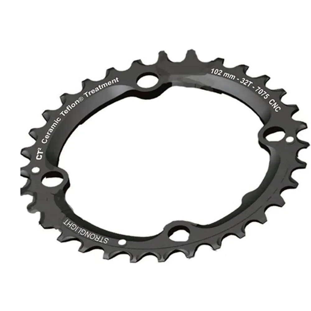 STRONGLIGHT Ct2 2nd Position 102 Bcd Kedjehjul, Black / black, 32t STRONGLIGHT Ct2 2nd Position 102 Bcd Kedjehjul, Black / black, 32t