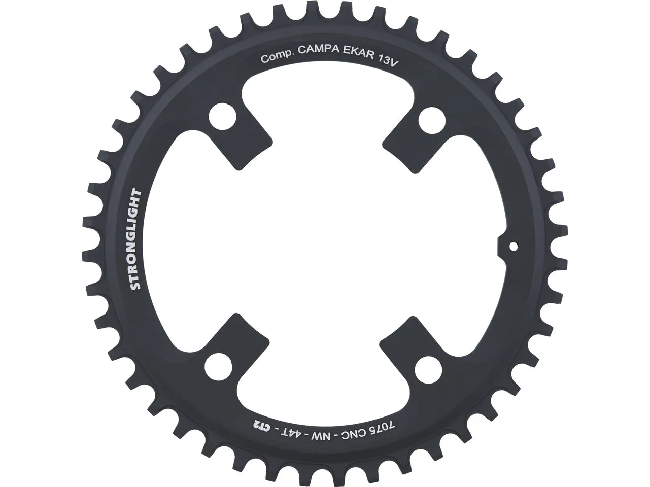 STRONGLIGHT CT2 Kettenblatt Campagnolo Ekar 13-fach, 4-Arm, 123 mm Lochkreis