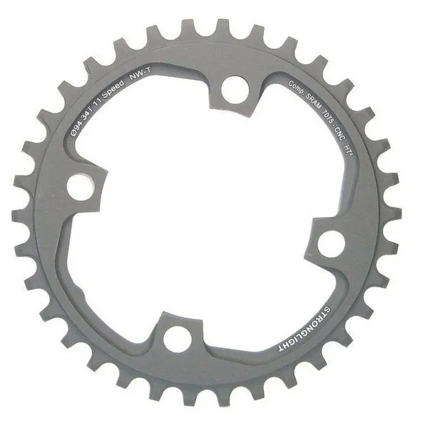 STRONGLIGHT Ht3 Mtb 4b Sram X01 94 Bcd Kedjehjul, Silver, 30t