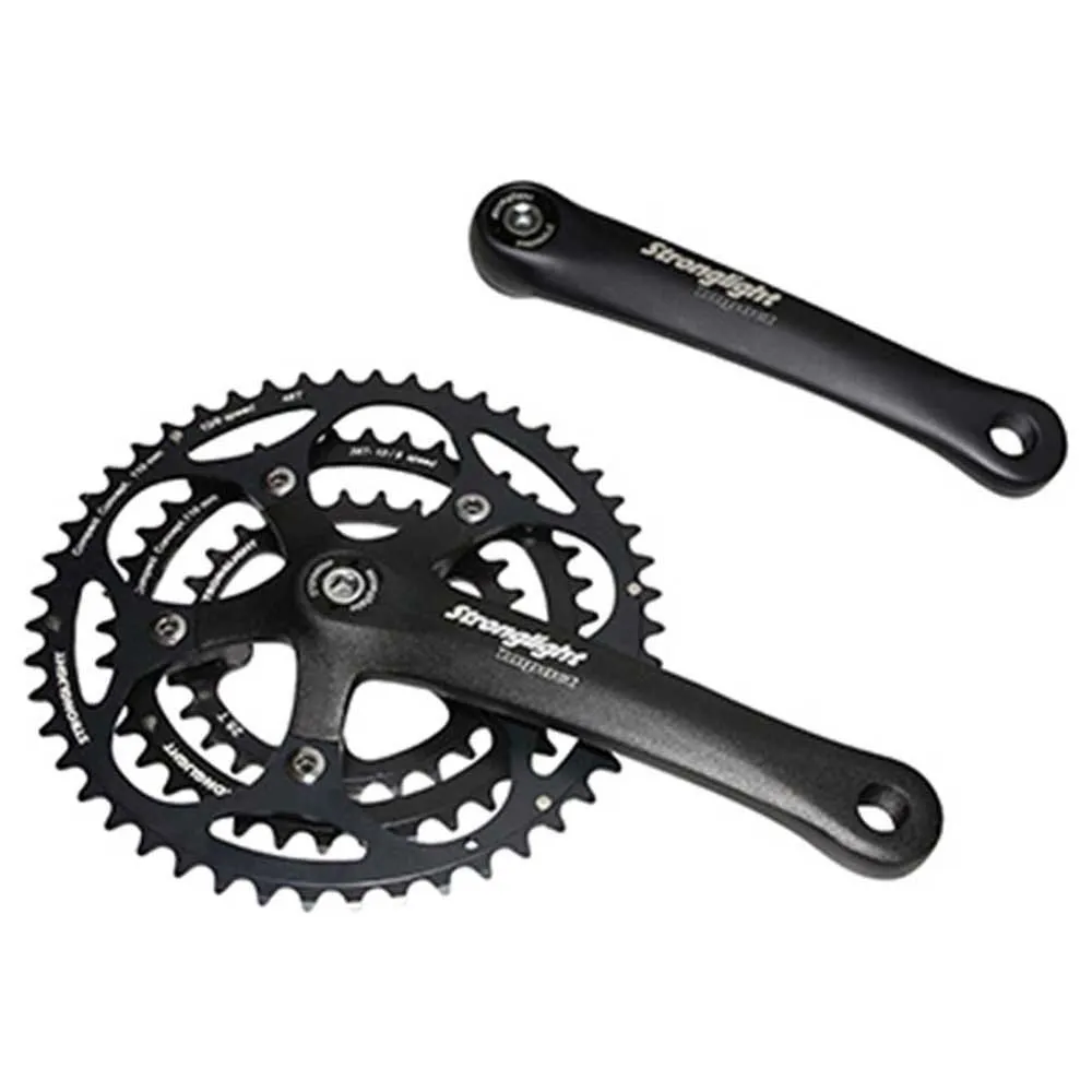 STRONGLIGHT Impact 3s Vevparti, Black, 170mm, 48/38-28t