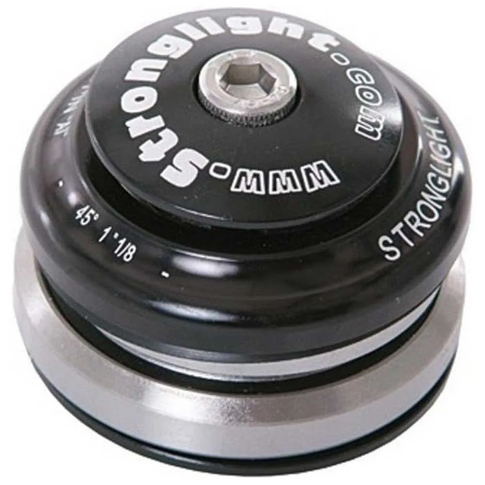 STRONGLIGHT Light In 1 1/8´´ Tapered Integrerat Styrlager, Black, One Size STRONGLIGHT Light In 1 1/8´´ Tapered Integrerat Styrlager, Black, One Size