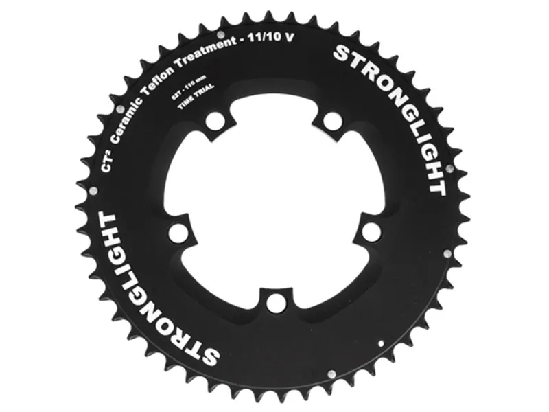 STRONGLIGHT TT 52tø110bcd 5 håls, Svart STRONGLIGHT TT 52tø110bcd 5 håls, Svart