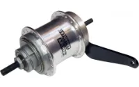 Sturmey Archer Duomatic S2C baknav fotbroms silver Sturmey Archer Duomatic S2C baknav fotbroms silver