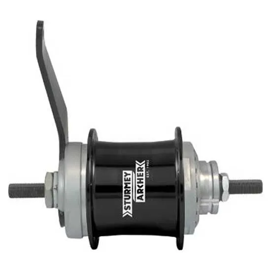 Sturmey Archer Duomatic S2C baknav fotbroms silver Sturmey Archer Duomatic S2C baknav fotbroms silver
