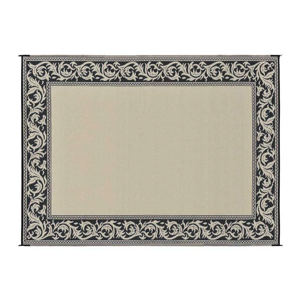 Stylish Camping Classic Ra1 Matta, Black / beige, 2.74 x 3.65m