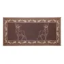 Stylish Camping Deer Pe1 Matta, Black / brown / beige, 2.43 x 5.48m