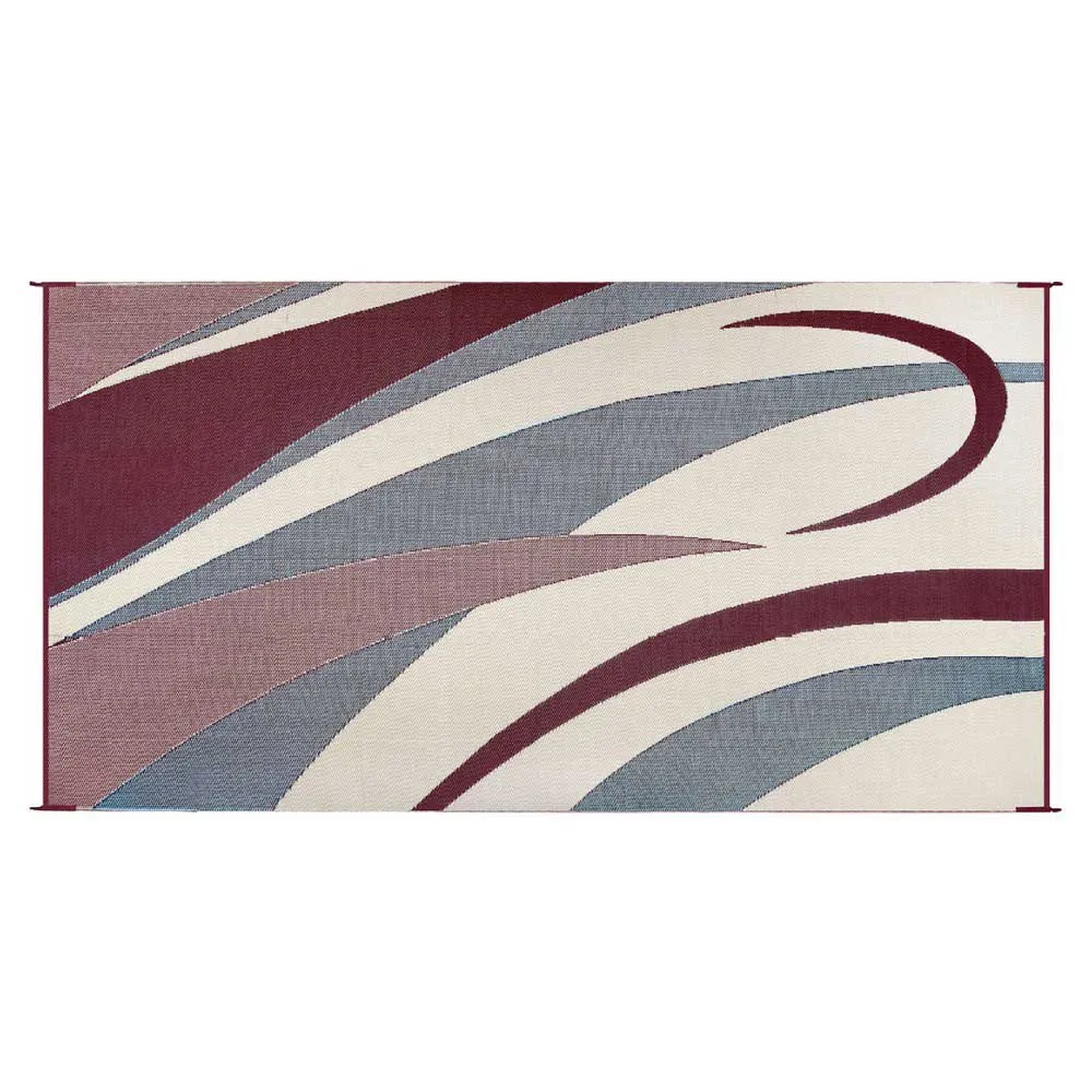 Stylish Camping Gb5 Matta, Burgundy / black, 2.43 x 4.87m