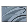 Stylish Camping Graphic Ga1 Matta, Black / silver, 2.43 x 3.65m