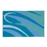Stylish Camping Graphic Ga3 Matta, Blue / green, 2.43 x 3.65m