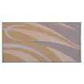 Stylish Camping Graphic Gb7 Matta, Brown / gold, 2.43 x 4.87m