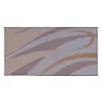 Stylish Camping Graphic Gb7 Matta, Brown / gold, 2.43 x 4.87m