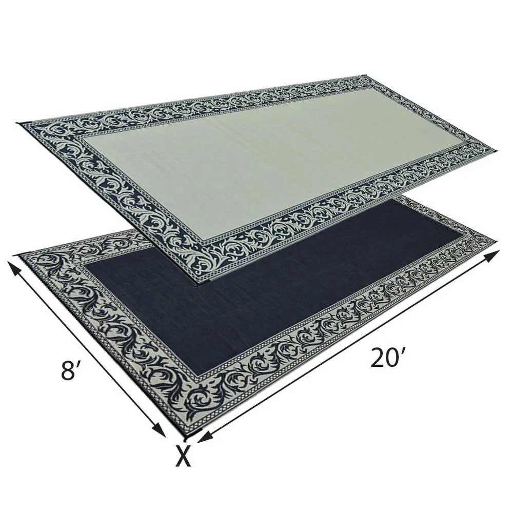 Stylish Camping Rc1 Matta, Black / beige, 2.43 x 6m