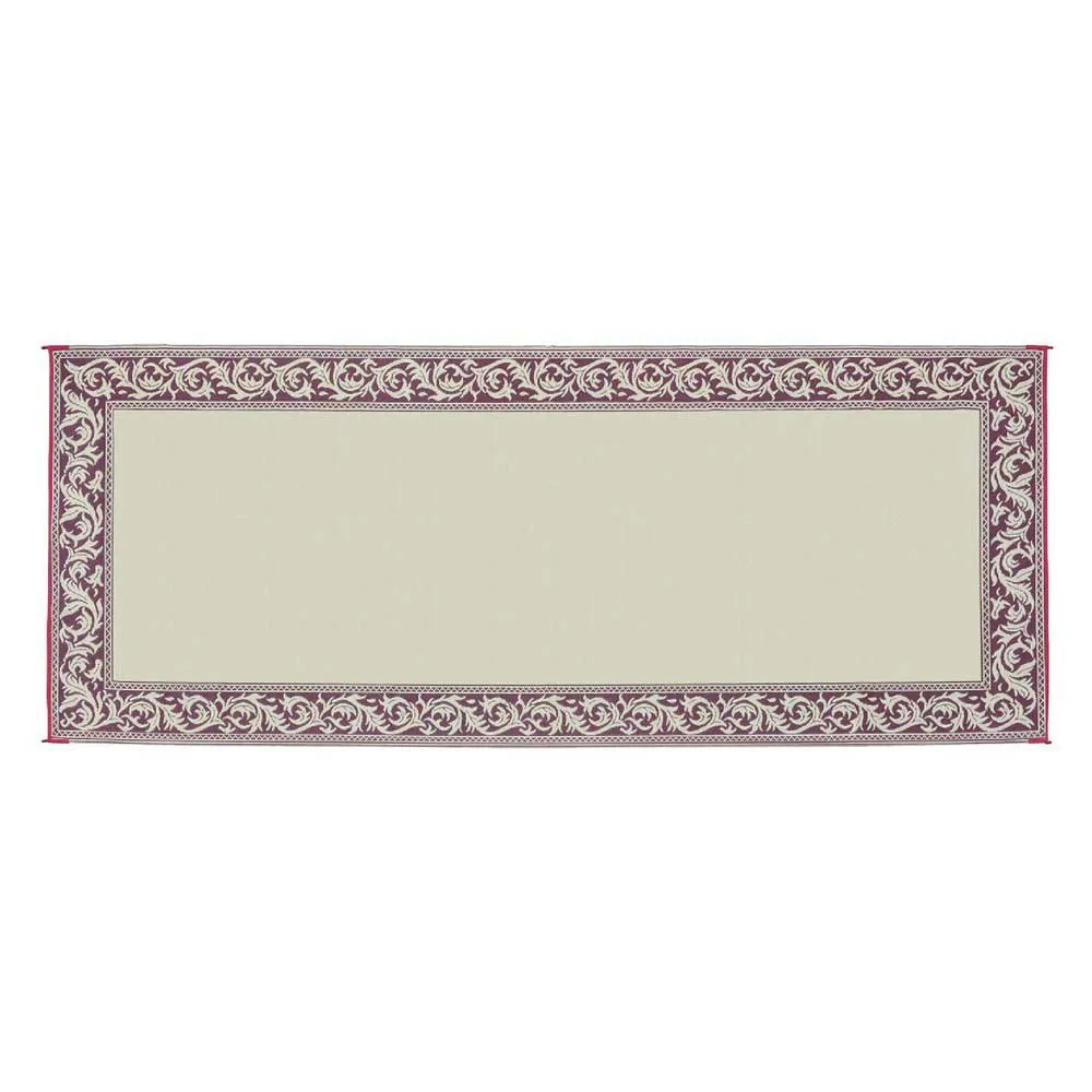 Stylish Camping Rc5 Matta, Burgundy / beige, 2.43 x 6m