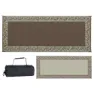 Stylish Camping Rc7 Matta, Burgundy / beige, 2.43 x 6m