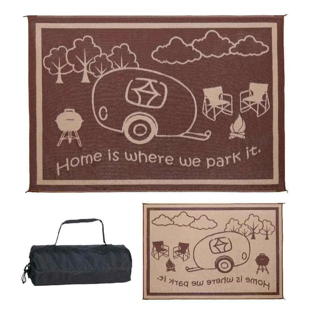 Stylish Camping Reversible Home Matta