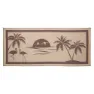 Stylish Camping Tropical Oasis Matta, Brown / beige, 2.43 x 5.48m