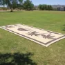 Stylish Camping Tropical Oasis Matta, Brown / beige, 2.43 x 5.48m