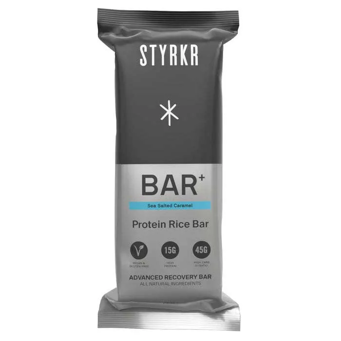Styrkr Bar Plus Proteinbarslåda Salt Karamell 12 Enheter, Multicolor, One Size