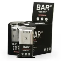 Styrkr Bar50 Dark Energy Bars Låda Choklad 75g 12 Enheter Styrkr Bar50 Dark Energy Bars Låda Choklad 75g 12 Enheter
