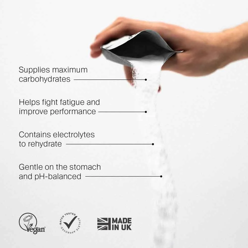 Styrkr Mix90 Dual-carb Energidryck Engångsdos Förpackning 95g 12 Enheter, Black / silver, One Size