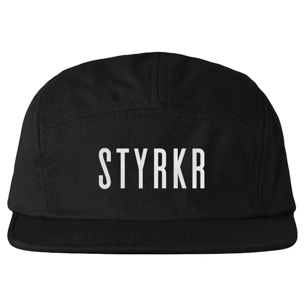 Styrkr Running Keps, Black