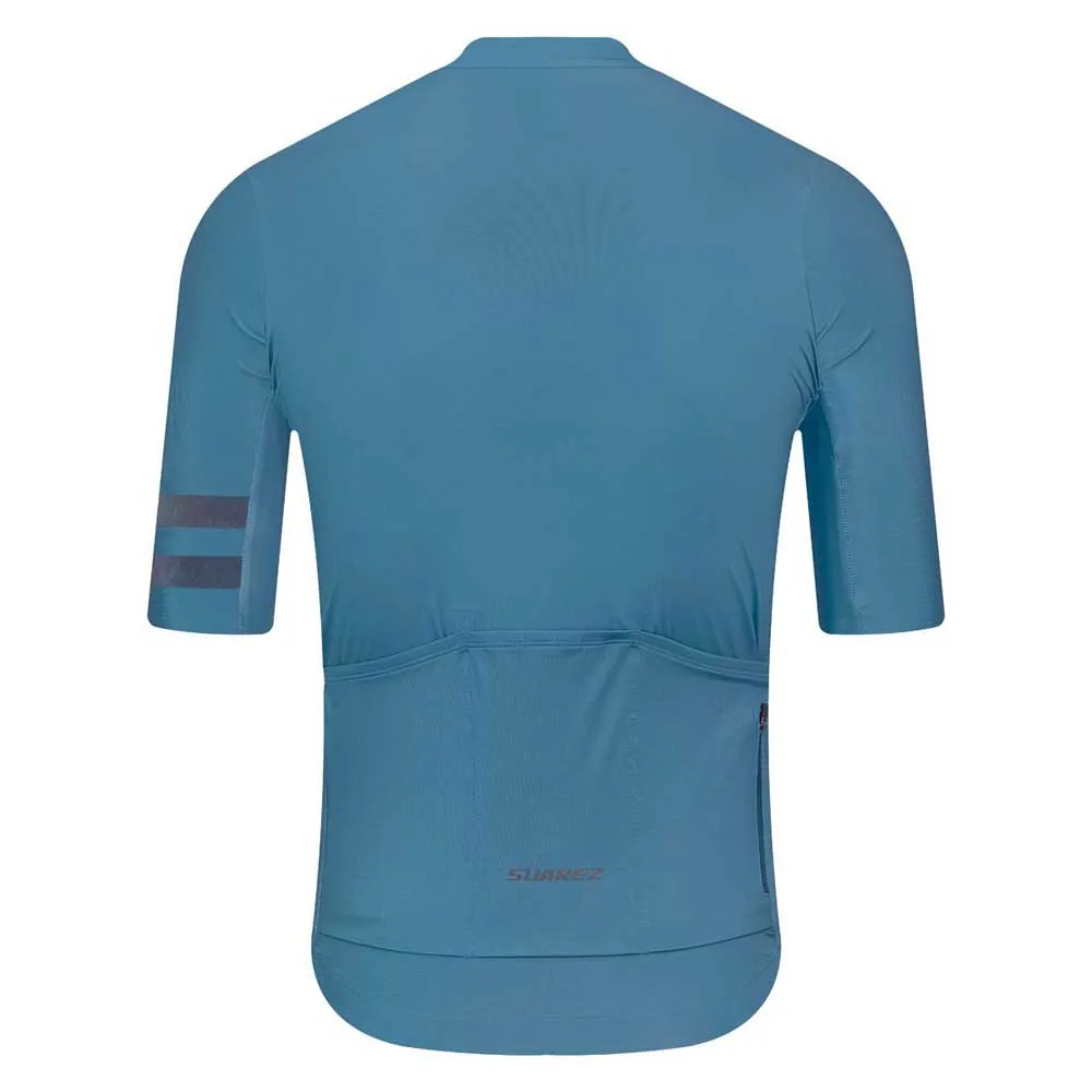 Suarez Avant Solid Korta ärmar Cykeltröja, Dusk blue, M
