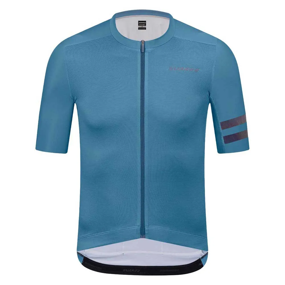 Suarez Avant Solid Korta ärmar Cykeltröja, Dusk blue, M