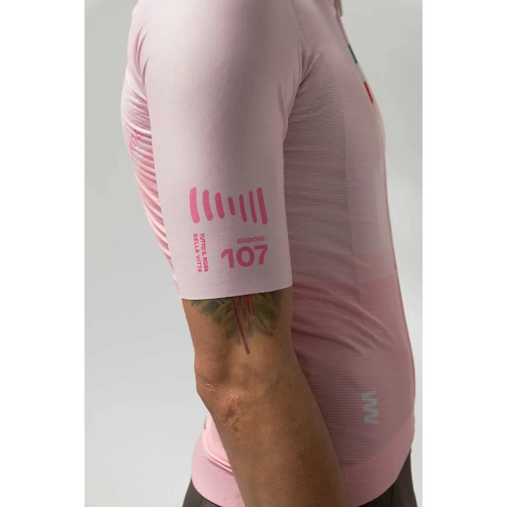 Suarez Giro D´italia 2024 Korta ärmar Cykeltröja