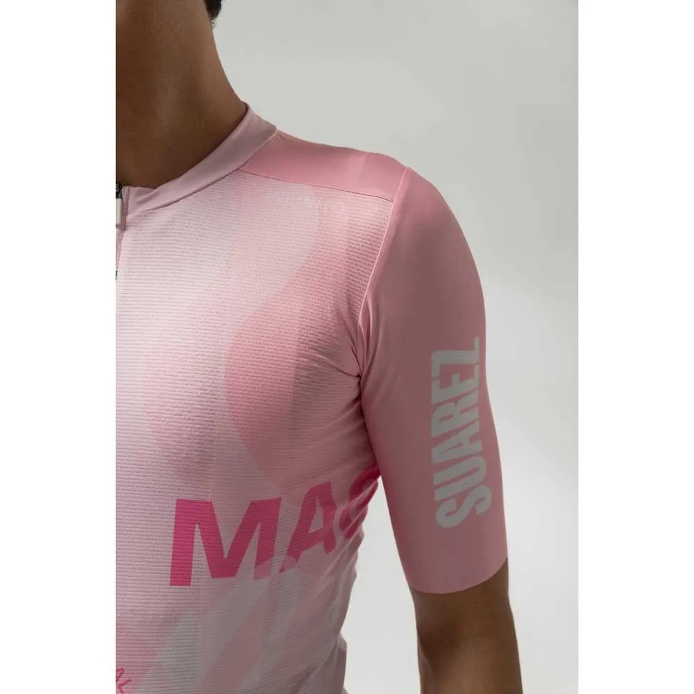 Suarez Giro D´italia 2024 Korta ärmar Cykeltröja