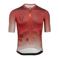 Suarez Lider Vuelta España 2024 Korta ärmar Cykeltröja Suarez Lider Vuelta España 2024 Korta ärmar Cykeltröja