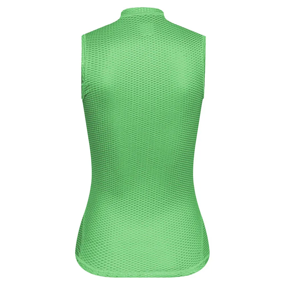 Suarez Perforamnce Chain Ärmlös Baslager, Neon green