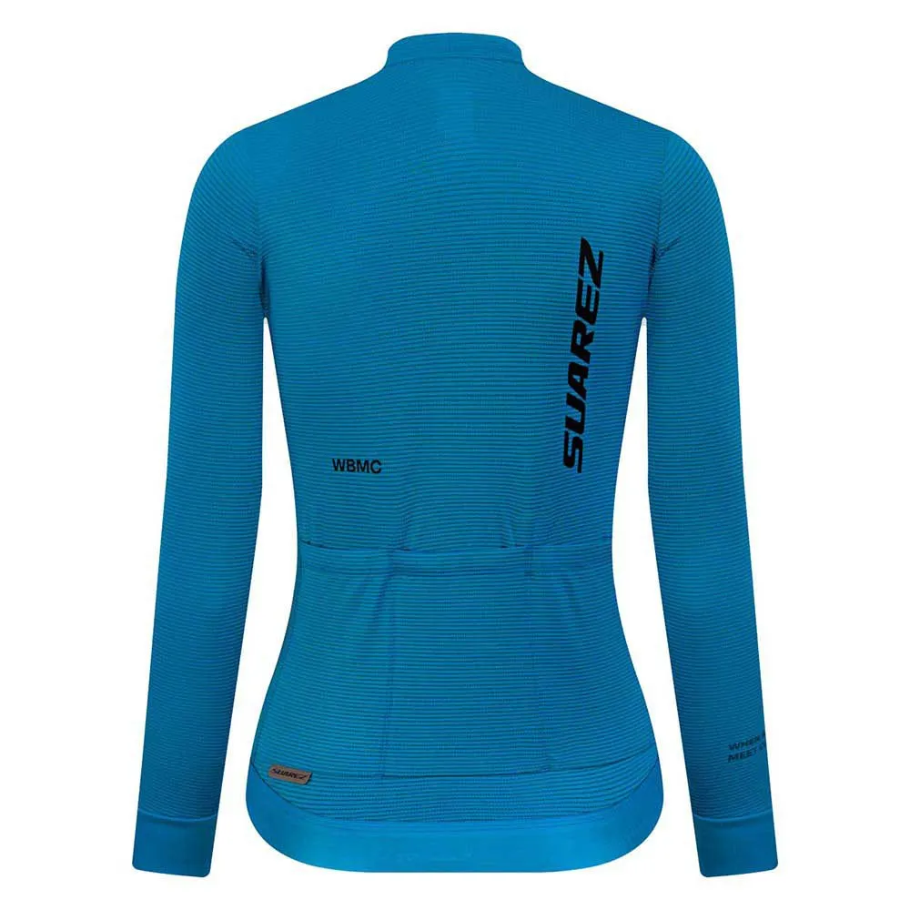 Suarez Performance Rapid Långärmad Trikå, Steel blue, M