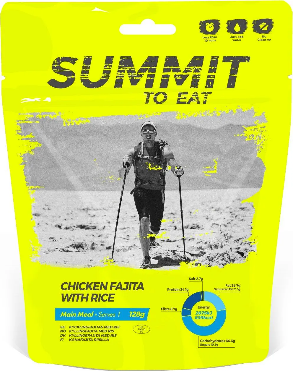 Summit To Eat Chicken Fajita With Rice, 1-serve, One Size