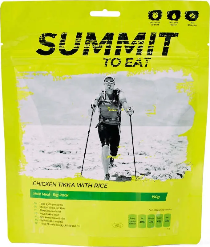 Summit To Eat Chicken Tikka with Rice - Big Pack, One Size