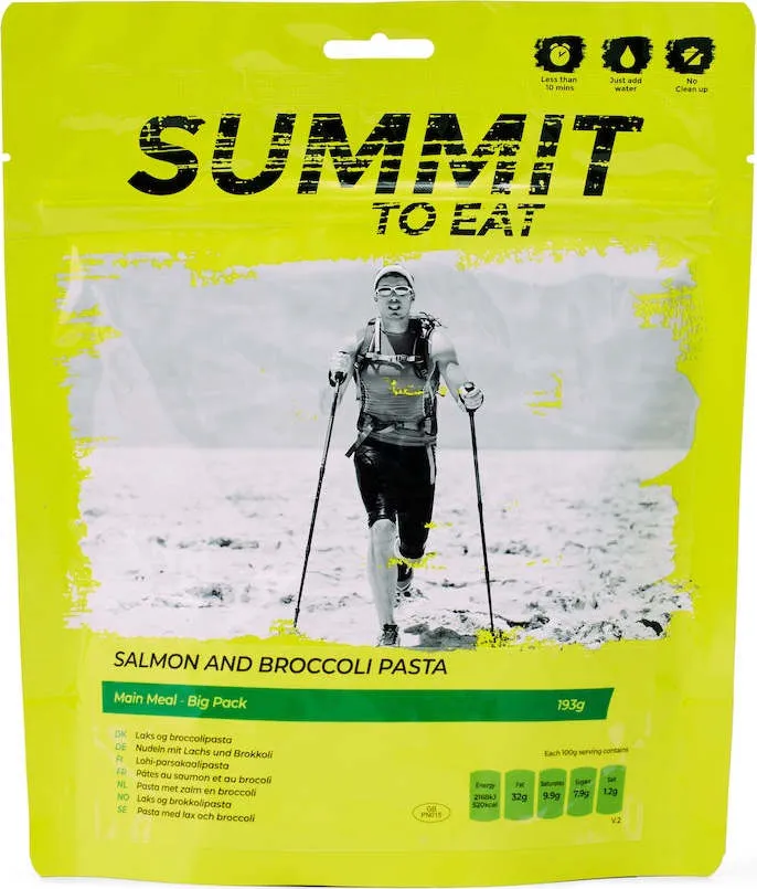 Summit To Eat Salmon and Broccoli Pasta - Big Pack, One Size Summit To Eat Salmon and Broccoli Pasta - Big Pack, One Size