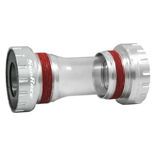 SunRace Bbrs Vevlagerskoppar, Silver, 68mm
