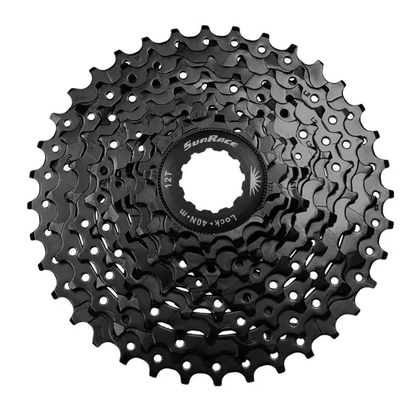 SunRace Csm98 9aw Shimano/sram Hg Kassett, Black, 9s, 11-36t