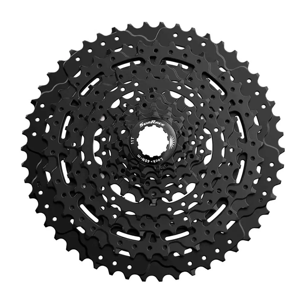 SunRace Csm993 Kassett, Black, 9s, 11-46t