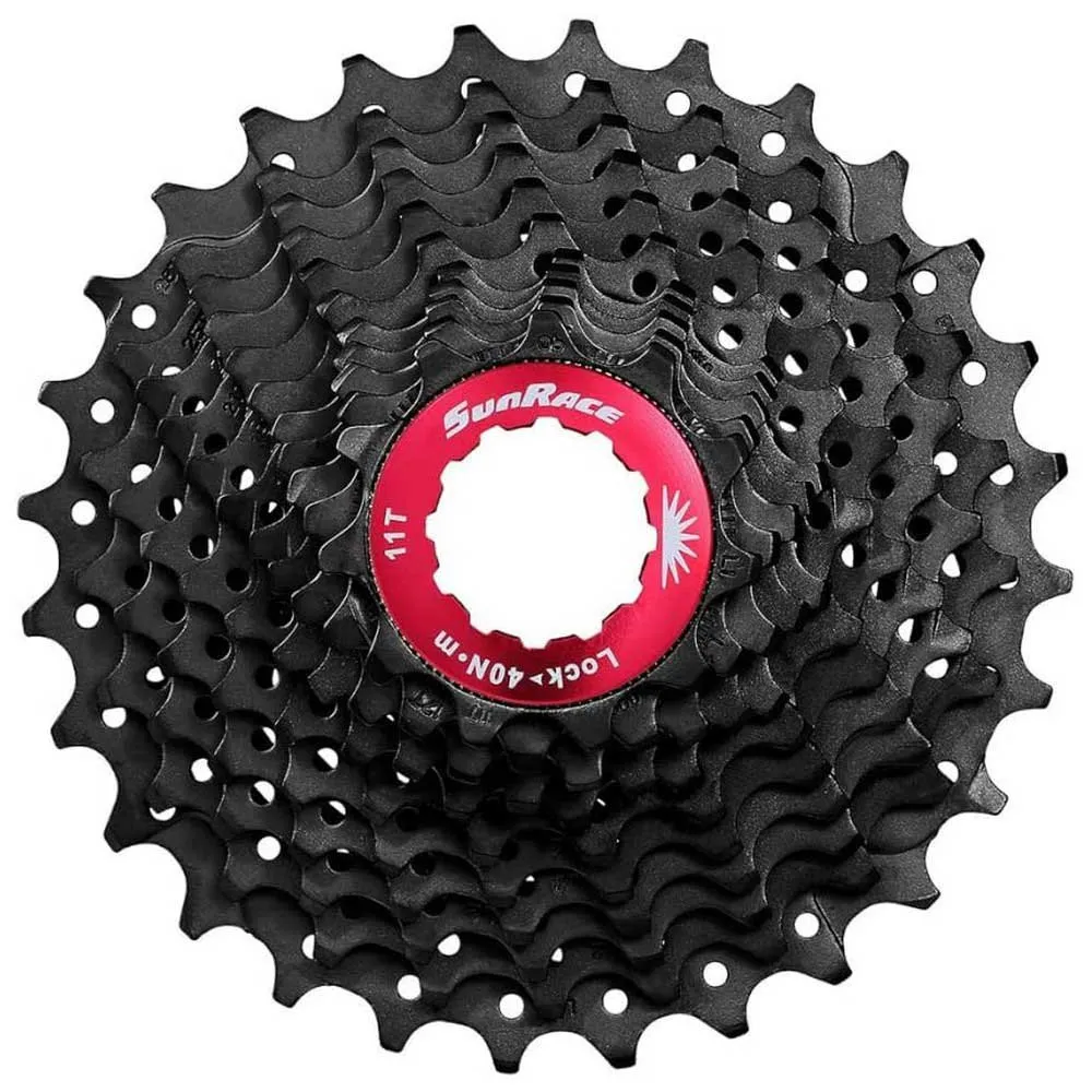 SunRace Csrs3 Kassett, Black, 11s, 11-32t