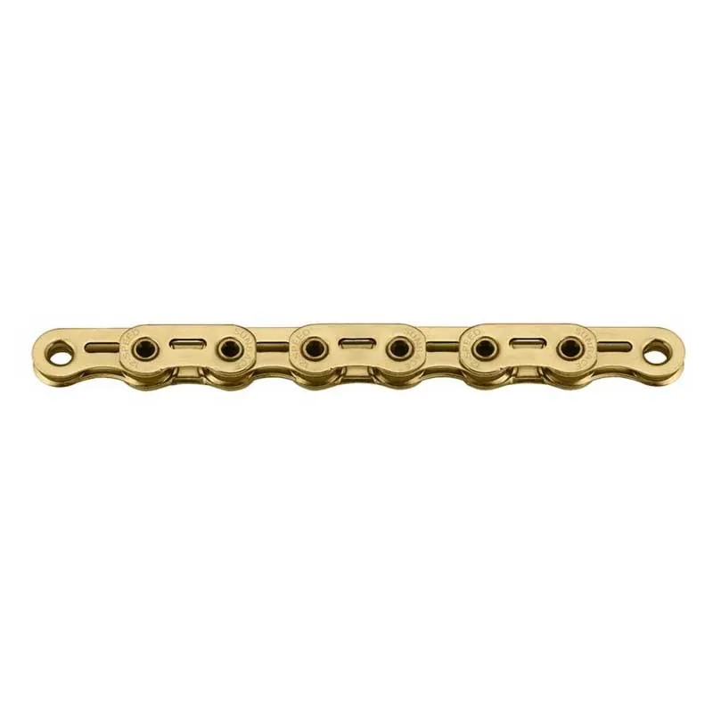 SunRace Flattop Cn11z Kedja, Gold, 126 Links, 11s