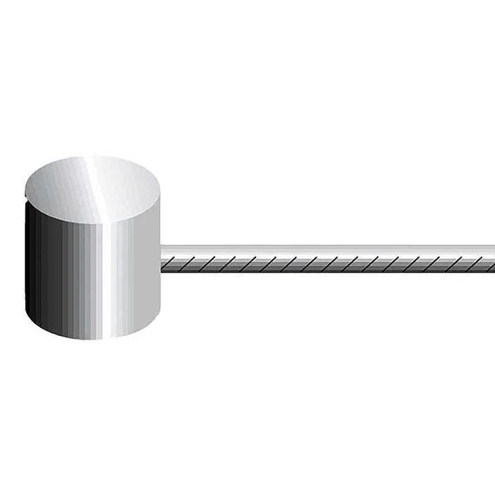 SunRace Icbsg Bromskabel 100 Enheter, Red / white, 1.5 x 2050mm